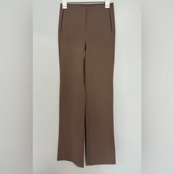 Lululemon Align High Rise Flare Pants Taupe Size 6 Athleisure Yoga